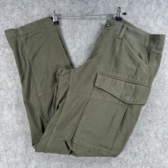 G-Star RAW Other - G-Star RAW Pants Mens 35x29 (Tag 32x32) Green Cargo 3D Regular Tapered Denim